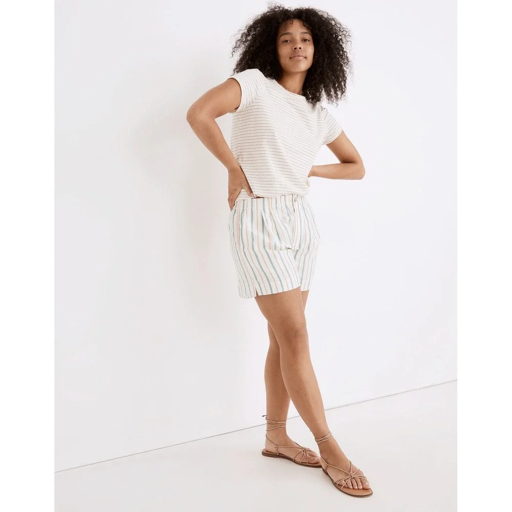 Madewell stripe linen
